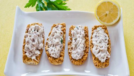 Mackerel Pâté on Krisprolls