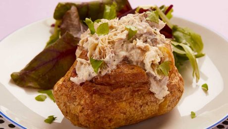 Smoked Mackerel Baked Potato