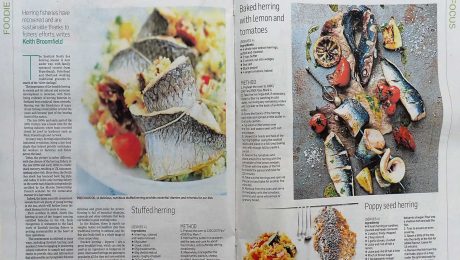 The Courier and the Press & Journal recently carried a major feature on sustainably caught North Sea herring, along with some recipes