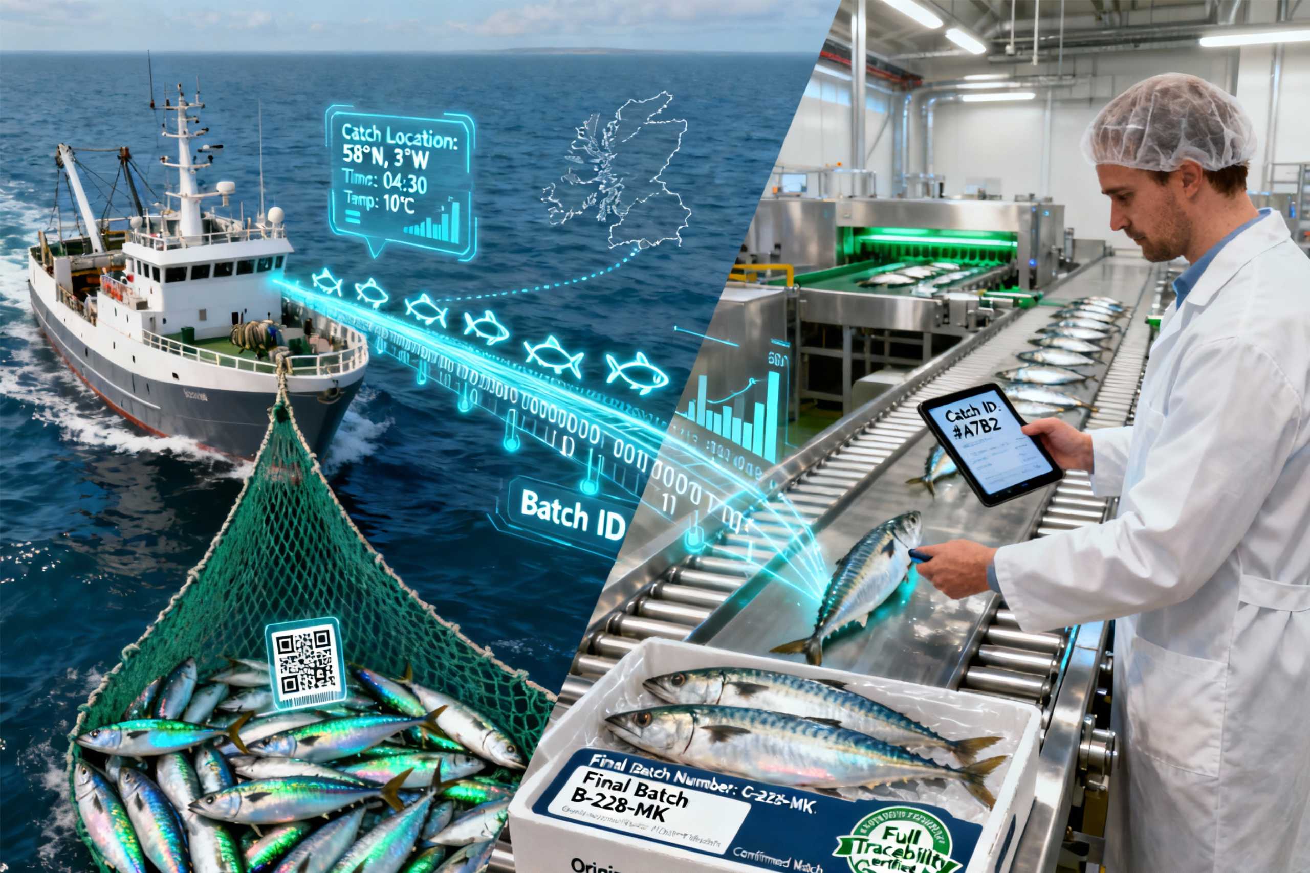 Innovative pilot project develops traceability tool for Scottish pelagic fish